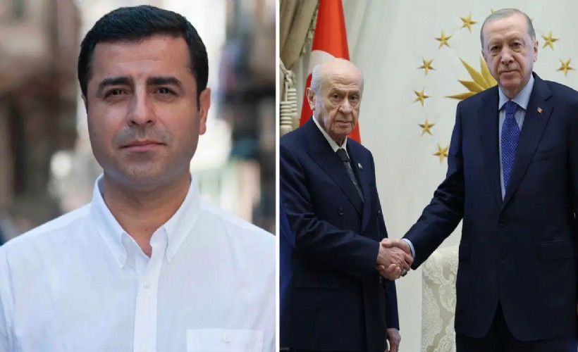 Selahattin Demirtaş'tan 'çerçeve yasa' mesajı: Erdoğan ve Bahçeli'ye teşekkür etti