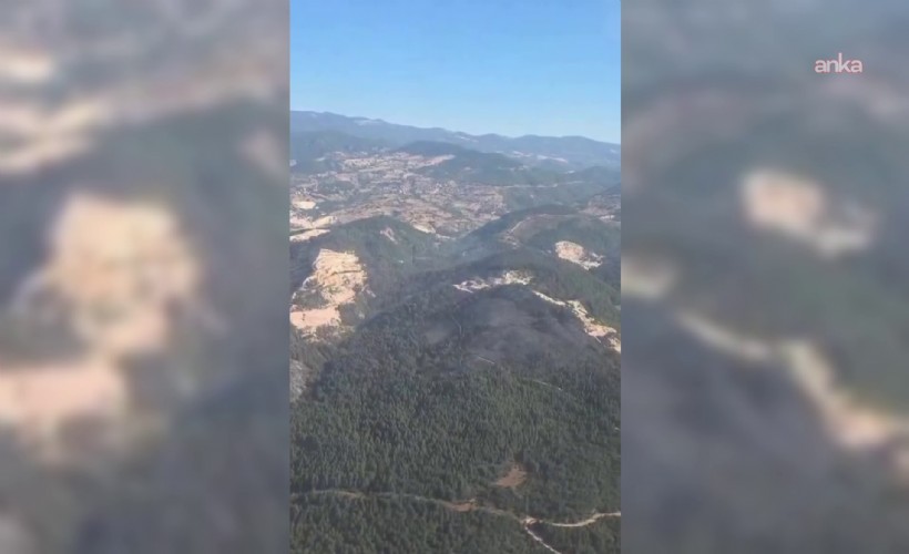 Sındırgı’da orman yangını kontrol altına alındı