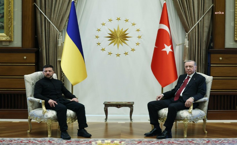 Ukrayna Devlet Başkanı Zelenski’den Cumhurbaşkanı Erdoğan’a teşekkür