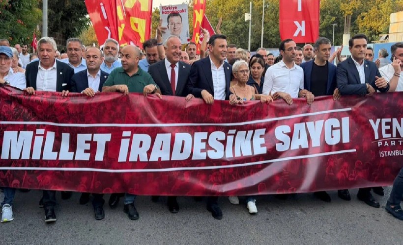 YENİ Parti’den millet iradesi yürüyüşü