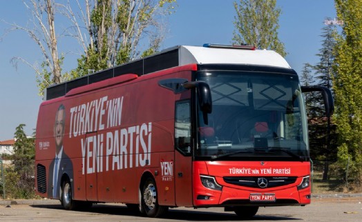 YENİ Parti'nin otobüsü hazır... 'Teyzem sağ olsun'