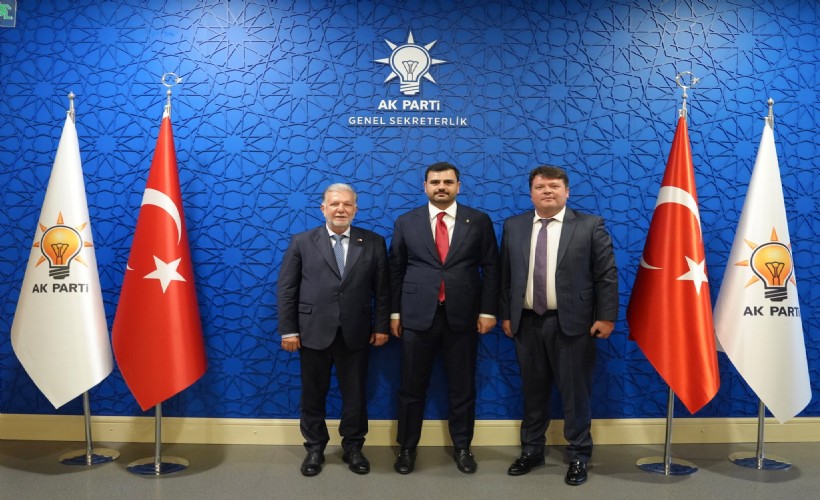 Yalçın Ata, AK Partili İnan'ı ziyaret etti