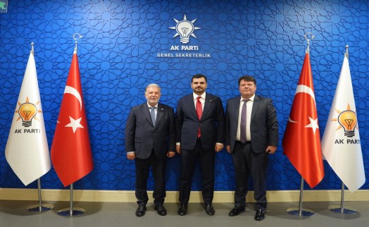 Yalçın Ata, AK Partili İnan'ı ziyaret etti