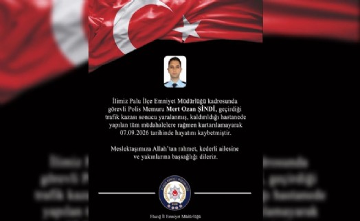 Acı haber geldi: Trafik kazasında polis memuru hayatını kaybetti