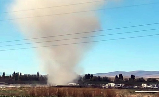 Afyon'da hortum paniği