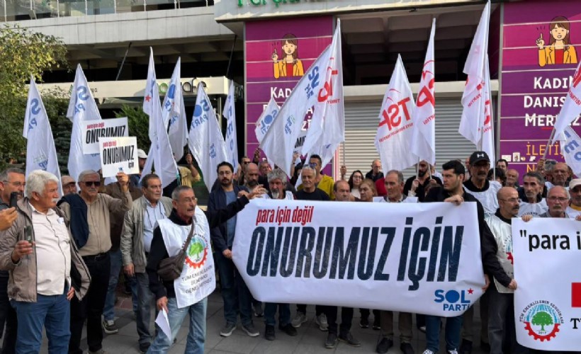 Ankara'da emekliler sokağa indi: Bu mücadele bize Şekeroğlu'nun emaneti!