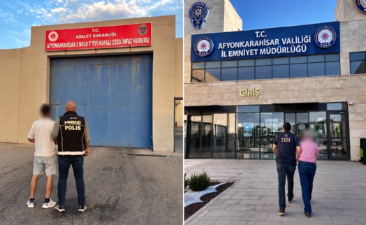 Aranan 2 hükümlü yakalandı