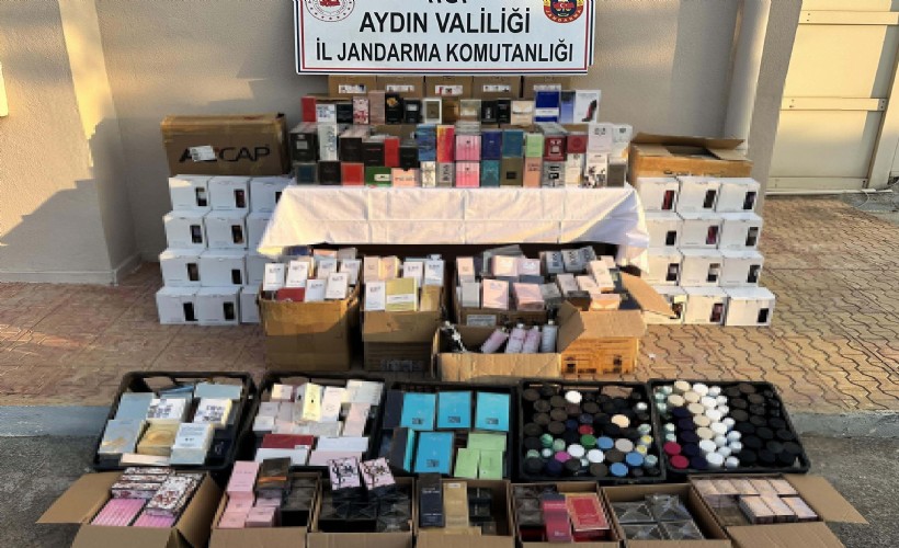 Aydın’da 4 milyon liralık kaçak kozmetik ürünü ele geçirildi