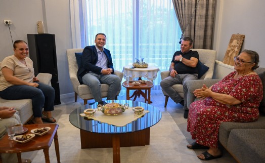Başkan Eşki'den vefa ziyareti