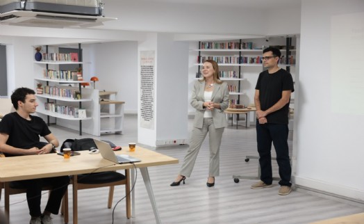 Başkan Mutlu, gençlerle yapay zeka atölyesinde buluştu