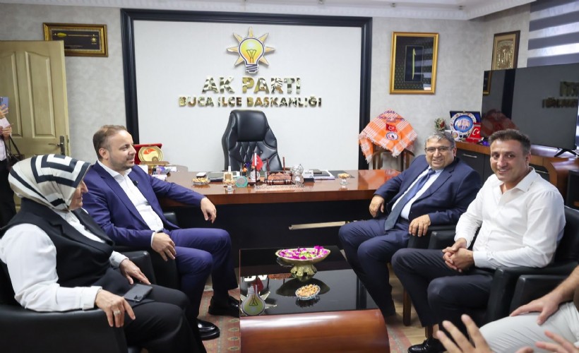 Buca’da dikkat çeken hamle! Benzer’den AK Parti’ye ziyaret