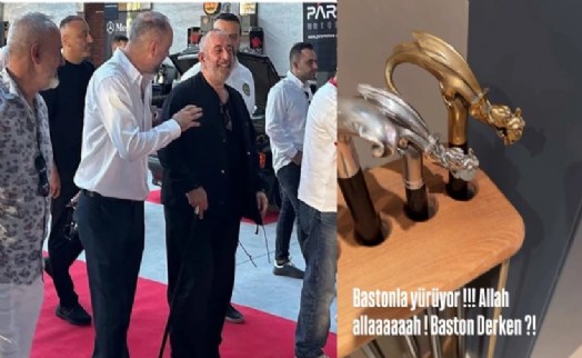 Cem Yılmaz'ın bastonlu görüntülerine yanıt: Baston derken!?