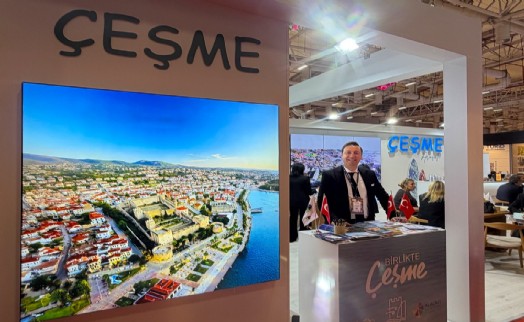 Çeşme standı Uluslararası İstanbul Turizm Fuarı'nda yoğun ilgi gördü