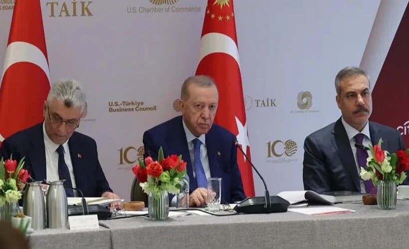 Erdoğan, New York'ta iş dünyasıyla bir araya geldi