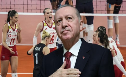 Erdoğan'dan Filenin Sultanları'na tebrik mesajı