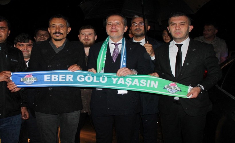 Fatih Erbakan'dan 'Eber Gölü Yaşasın' mesajı