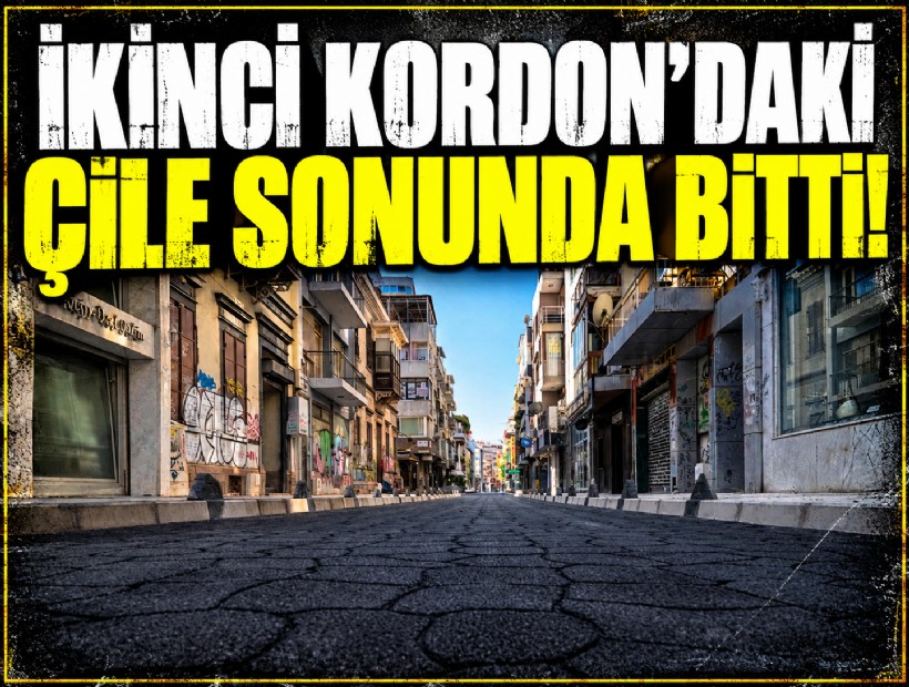 İkinci Kordon’da yaz boyunca süren çile bitti!