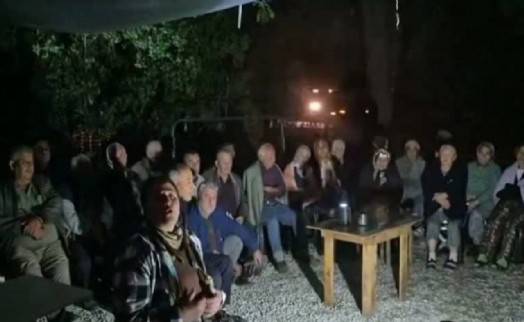 İkizköylüler Akbelen'de nöbete devam ediyor: 'Bu topraklarda doğduk, bu topraklarda öleceğiz'