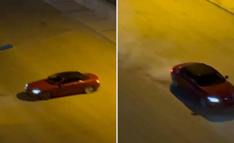 İzmir'de drift atan sürücüye 146 bin TL ceza!