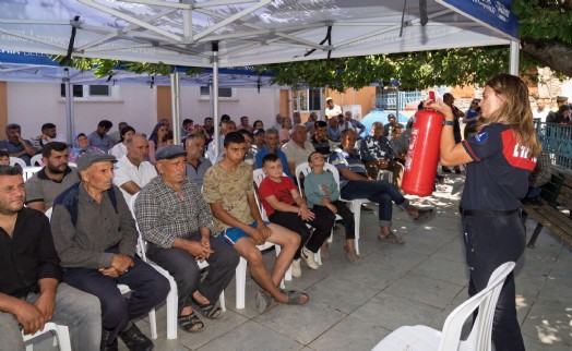 İzmir kırsalında yangına dirençli köy eğitimleri