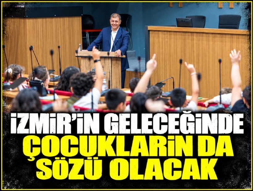 İzmir’in geleceğinde çocukların da sözü olacak