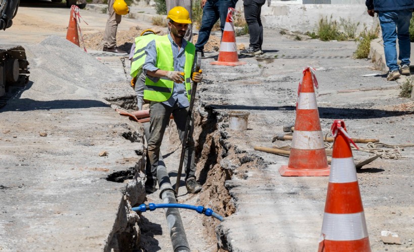İzmir'in kuzeyindeki 147 milyonluk yatırımın yarısı bitti!