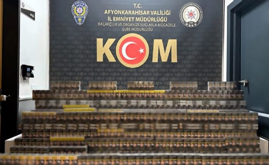 Kaçak sigara operasyonu