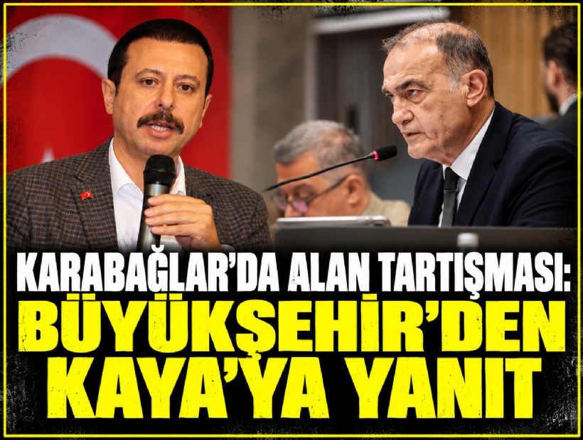 Karabağlar’da 80 hektarlık alan tartışması: Büyükşehir’den Kaya’ya yanıt