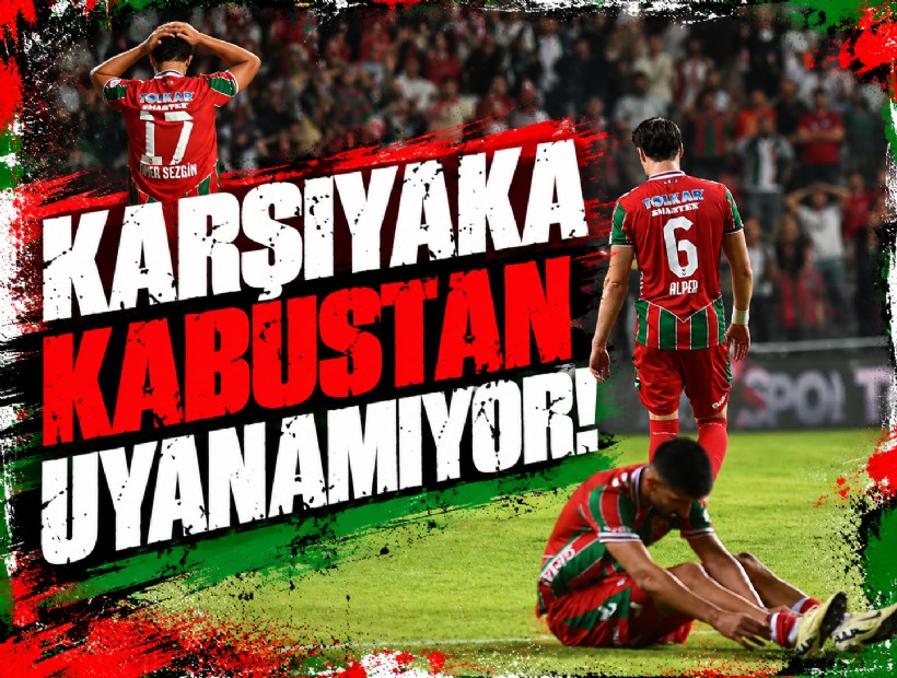 Karşıyaka kabustan uyunamıyor! Taraftarın umudu kalmadı