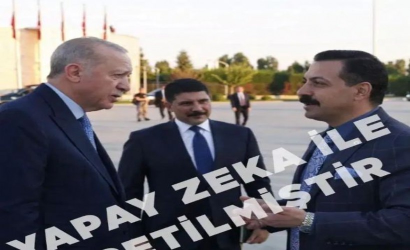 Kendisini Erdoğan ve Akın Gürlek'in yanına montajladı: Yapay zeka ürünü o paylaşımlar üzerine gözaltına alındı