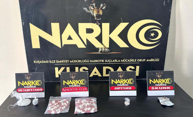Kuşadası’nda uyuşturucu operasyonu: 2 şüpheli tutuklandı