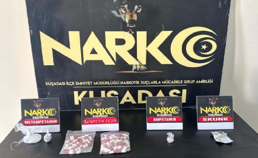 Kuşadası’nda uyuşturucu operasyonu: 2 şüpheli tutuklandı