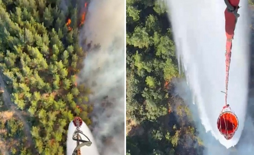 Manisa’da aynı gün ikinci orman yangını