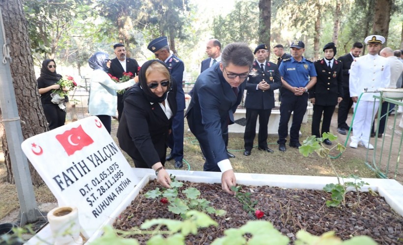 Menderes’te gaziler unutulmadı