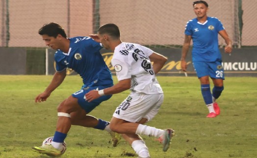 Menemen FK ilk maçında üzüldü