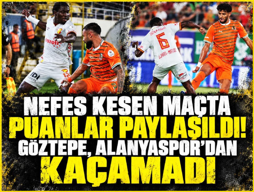 Nefes kesen maçta puanlar paylaşıldı! Göz-Göz'ün galibiyet hasreti sürdü