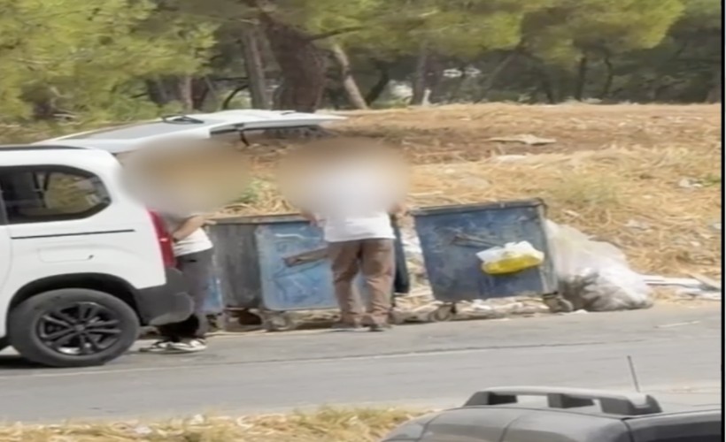 Sokağa moloz döktüler, 50 bin TL ceza yediler