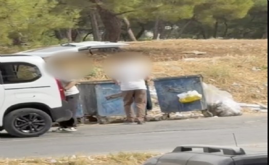 Sokağa moloz döktüler, 50 bin TL ceza yediler