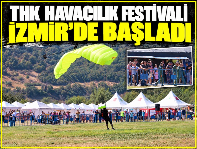 THK Havacılık Festivali İzmir'de başladı