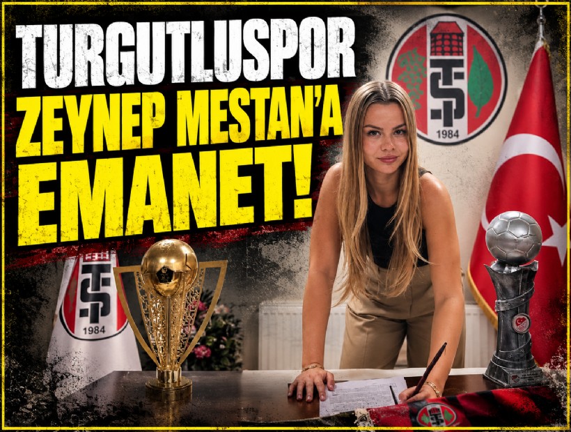 Turgutluspor, 22 yaşındaki Zeynep Mestan'a emanet