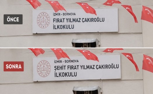 Ülkü Ocakları İzmir İl Başkanı Kılıç duyurdu: Bornova'daki okulun adı 'Şehit Fırat Yılmaz Çakıroğlu İlkokulu' oldu