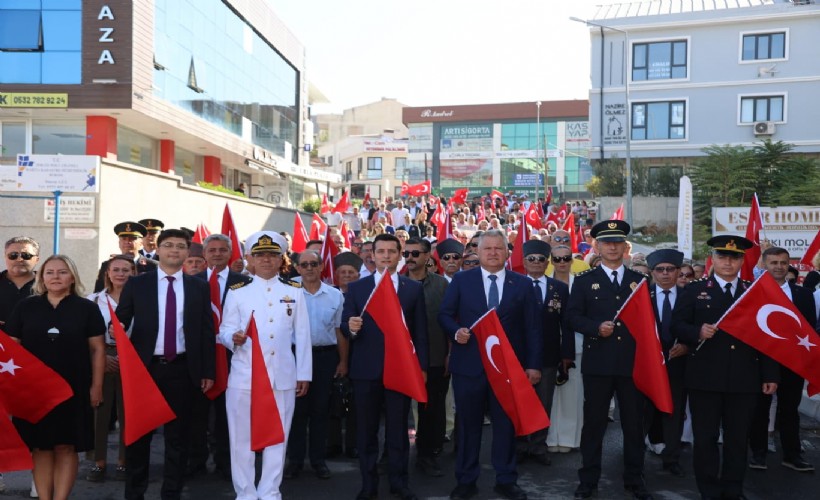 Urla’nın Kurtuluşunun 104. yıl dönümü törenle kutlandı