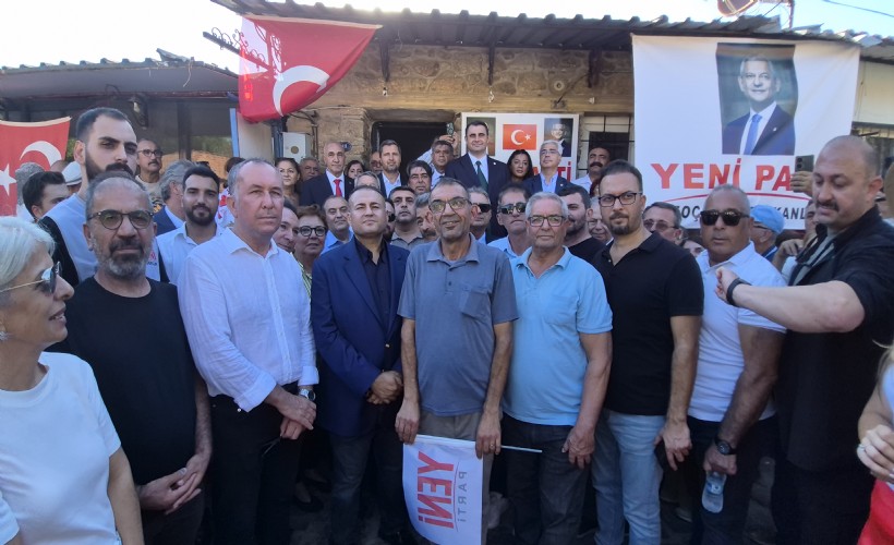 YENİ Parti Foça ilçe binası açıldı! Açılışta kim ne mesaj verdi?