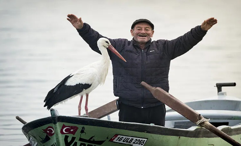 Yaren Leylek ve Adem amcanın dostluğu İzmir Sanat’ta