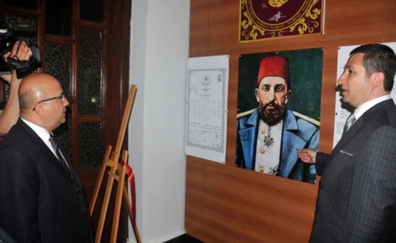 120 yıllık Afyon Lisesi'ne II. Abdülhamit Han köşesi