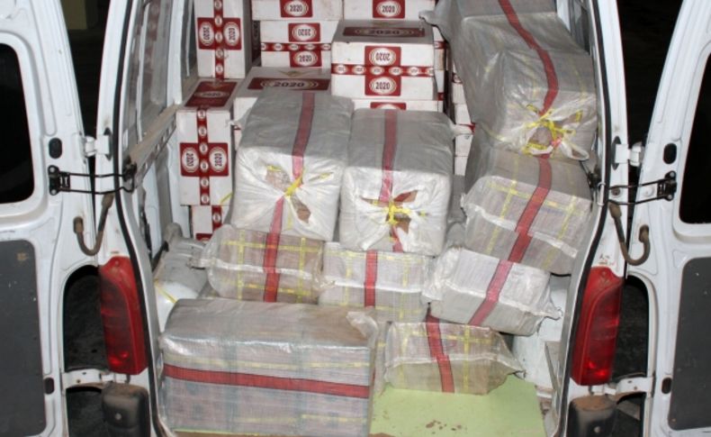 12 bin 540 paket gümrük kaçağı sigara ele geçirildi