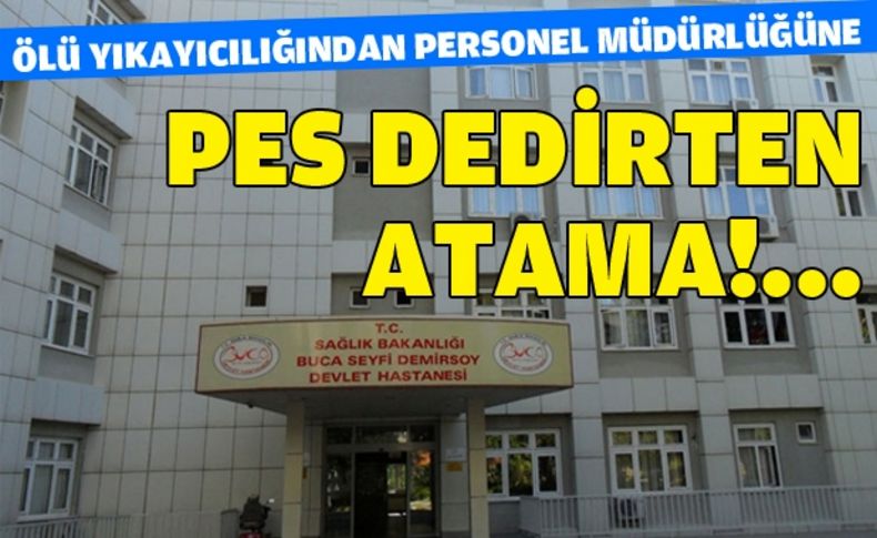 12 yıl ölü yıkayıcısıydı, şimdi personel müdürü