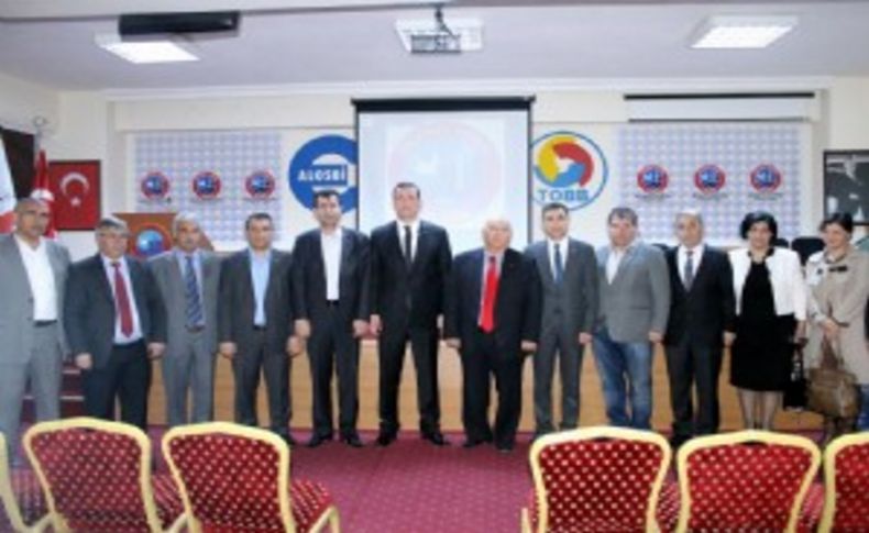 Eroğlu projelerini iş dünyasıyla paylaştı