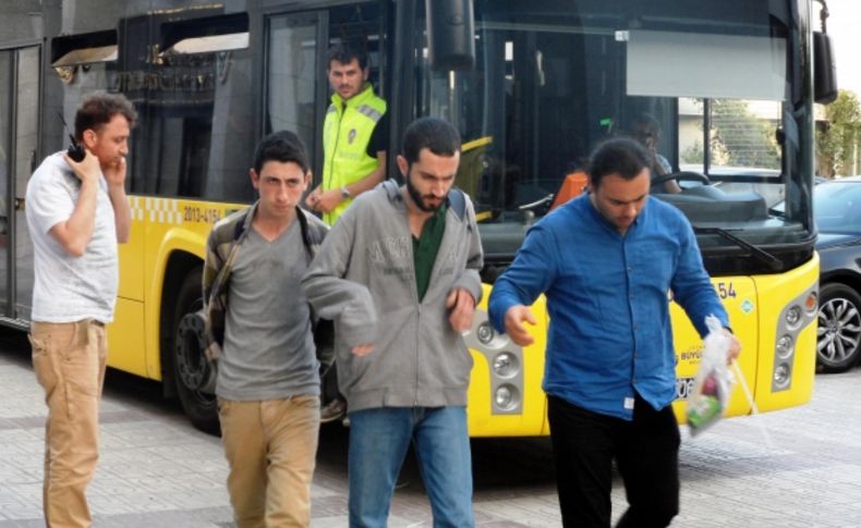 1 Mayıs olaylarında göz altına alınanlar emniyete getirildi (Özel)