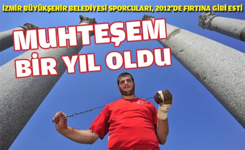 2012 yılında İzmirli sporculardan büyük başarı